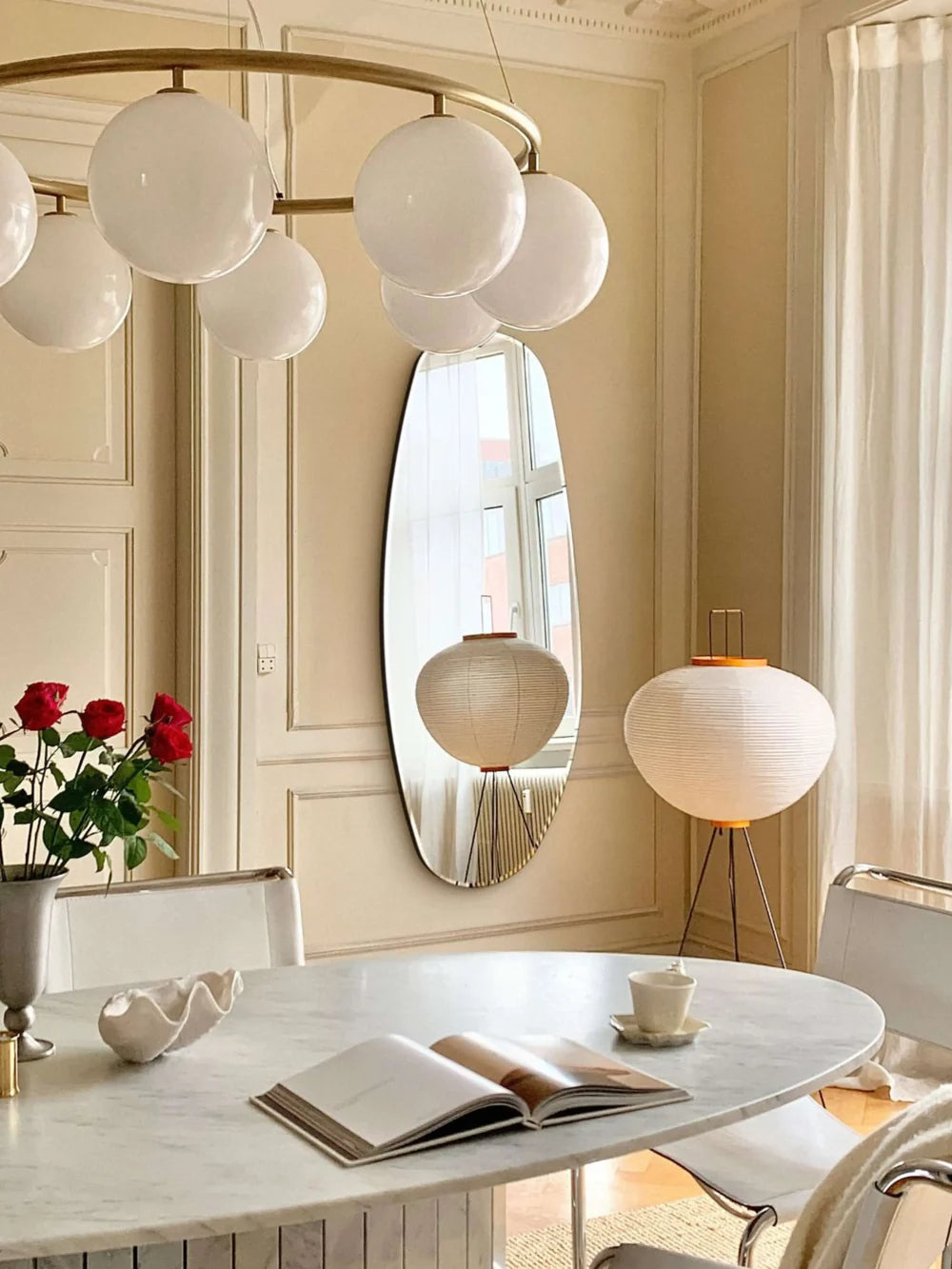 Elara designspiegel 150 bij 55 cm